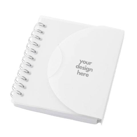 1.0 Main Custom Printed A7 Notebook Merchlist Add Your Design or Logo to Custom Notebook