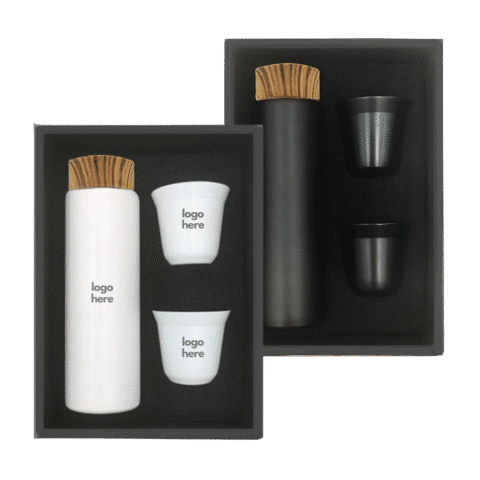 1.0 Main Custom Printed Joud Coffee Set Merchlist Add Your Design or Logo to Custom Coffee Set