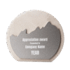 1.0 Main Custom Printed Moon Stone Plaque Award Merchlist Add Your Design or Logo to Custom Plaque Award