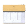 1.0 Main Custom Printed Work Planner with Clips Pen and Post-it Merchlist Add Your Design or Logo to Custom Work Planner