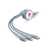 Custom Printed Eco-friendly 3 in 1 Charging Cable Merchlist Add Your Design or Logo to Custom Charging Cable 2