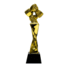 Custom Printed Gold Teamwork Trophy Merchlist Add Your Design or Logo to Custom Trophy