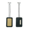 Custom Printed Silicon Strap Wooden Luggage Tag Merchlist Add Your Design or Logo to Custom Luggage Tag 1
