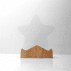Custom Printed Star Shaped Wooden Trophy Merchlist Add Your Design or Logo to Custom Wooden Trophy 3