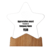Custom Printed Star Shaped Wooden Trophy Merchlist Add Your Design or Logo to Custom Wooden Trophy 4