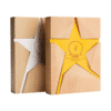 Custom Printed Wooden Trophy With Metal Star Merchlist Add Your Design or Logo to Custom Wooden Trophy 3