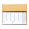 Custom Printed Work Planner with Clips Pen and Post-it Merchlist Add Your Design or Logo to Custom Work Planner 1