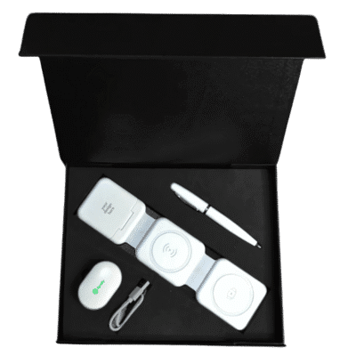 1.0 Main Custom Printed Multi-Connectivity Gift Set Merchlist Add Your Design or Logo to Custom Multi-Connectivity Gift Set