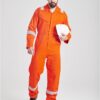 Custom Embroidered Flame Fire Retardant Safety Coverall Merchlist Add Your Logo to Custom Safety Field Coverall Oil & Gas 3