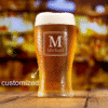 Custom Printed Beer Pint Glass Merchlist Add Your Design or Logo to Custom Beer Pint Glass 1