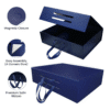 Custom Printed Foldable Gift Box with Magnetic Flap & Ribbon Handle Merchlist Add Your Design or Logo to Custom Foldable Gift Box 8