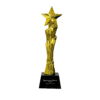 Custom Printed Gold Star Trophy Merchlist Add Your Design or Logo to Custom Gold Star Trophy 2