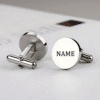 Custom Printed Round Cufflinks Merchlist Add Your Design or Logo to Custom Round Cufflinks 1
