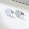 Custom Printed Round Cufflinks Merchlist Add Your Design or Logo to Custom Round Cufflinks 7