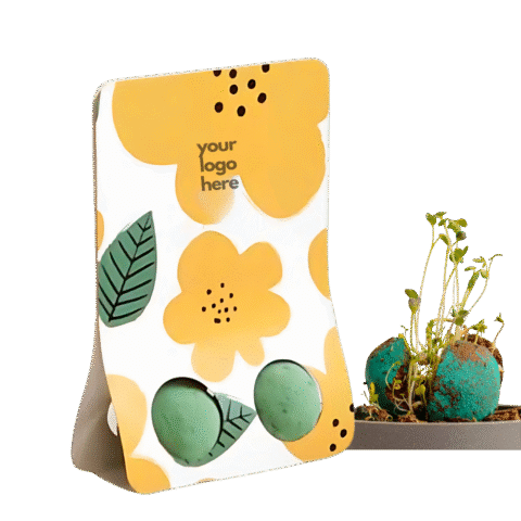 1. Main Custom Branded Plantable Flower Seed Balls Merchlist Print Your Logo on Plantable Gift Sets