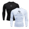 1. Main Custom Printed Compression T-shirt Merchlist Add Your Design or Logo to Fitness Workout Gym Compression Body-fit T-shirt