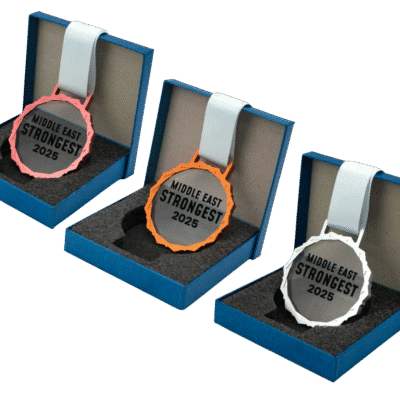 1. Main Custom Printed Glass & Metal Medal Merchlist Personalized Gold Silver and Bronze Medals