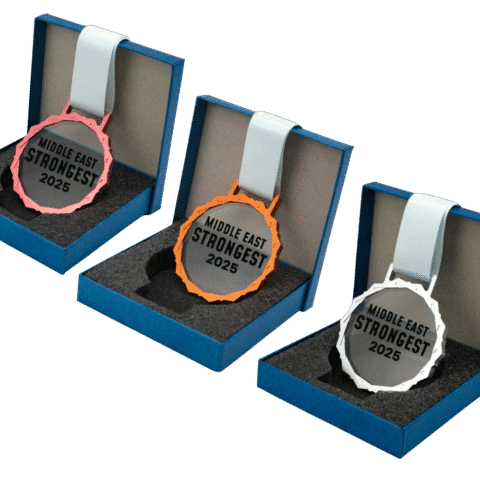 1. Main Custom Printed Glass & Metal Medal Merchlist Personalized Gold Silver and Bronze Medals