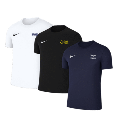 1. Main Custom Printed Nike Dri-Fit Park T-shirt Merchlist Print Your Logo on Nike Jersey