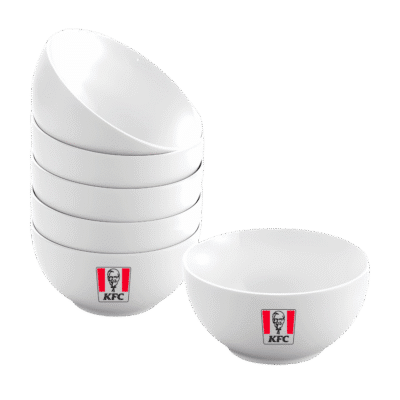 1.0 Main Custom Printed Ceramic Bowls Add Your Design or Logo to Custom Ceramic Bowls