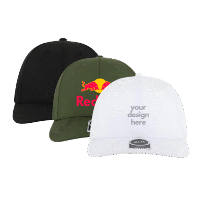 1.0 Main Custom Printed Performance Stretch-Fit Cap Add Your Design or Logo to Custom Performance Stretch-Fit Cap