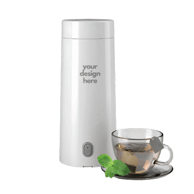 1.0 Main Custom Printed Portable Travel Kettle Merchlist Add Your Design or Logo to Custom Portable Travel Kettle