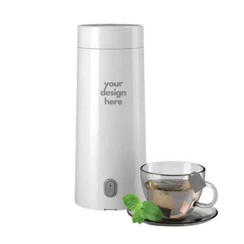 1.0 Main Custom Printed Portable Travel Kettle Merchlist Add Your Design or Logo to Custom Portable Travel Kettle