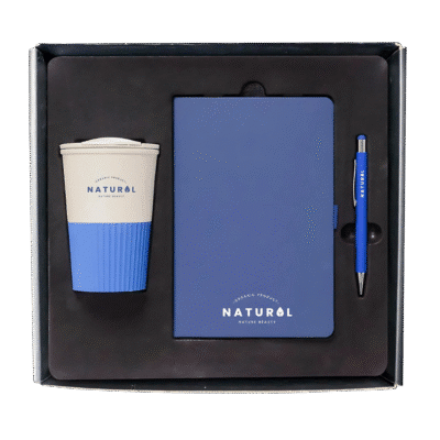 1.0 Main Custom Printed Workplace Starter Gift Set Add Your Design or Logo to Custom Workplace Starter Gift Set