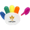Custom Hand-shaped Office School Highlighter Merchlist Print Your Logo on Custom Highlighter