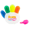 Custom Hand-shaped Office School Highlighter Merchlist Print Your Logo on Custom Highlighter 3