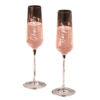 Custom Printed Champagne Flute Glass (Set of 2) Merchlist Add Your Design or Logo to Custom Champagne Flute Glass (Set of 2) 1