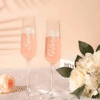 Custom Printed Champagne Flute Glass (Set of 2) Merchlist Add Your Design or Logo to Custom Champagne Flute Glass (Set of 2) 5