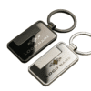 Custom Printed Gunmetal Keychain Add Your Design or Logo to Custom Gunmetal Keychain 1
