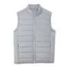 Custom Printed Puffer Vest Jacket Merchlist Print Your Logo on Custom Puffer Jacket Vest FInanceBro Vest_gray 3