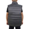 Custom Printed Sleeveless Puffer Jacket Vest Merchlist_Black 2