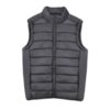 Custom Printed Sleeveless Puffer Jacket Vest Merchlist_Black 3