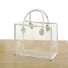 Custom Printed Transparent Chic Tote Bag Add Your Design or Logo to Custom Transparent Chic Tote Bag 7