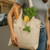Custom Printed Hobo Grocery Cotton Tote Bag Merchlist Print Your Logo on Reusable Grocery Tote Bag 3