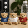 Custom Printed Teddy Keychain Merchlist Print Your Logo on Custom Teddy Bear Keychain 2