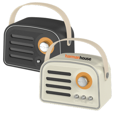 1. Main Custom Branded Antiq Speaker Merchlist Print Your Logo on Custom Vintage Speaker