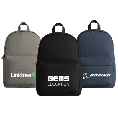 1. Main Custom Printed Axis Promotional Backpack Merchlist Print Your Logo on Promotioanl Office School Giveaway Backpack