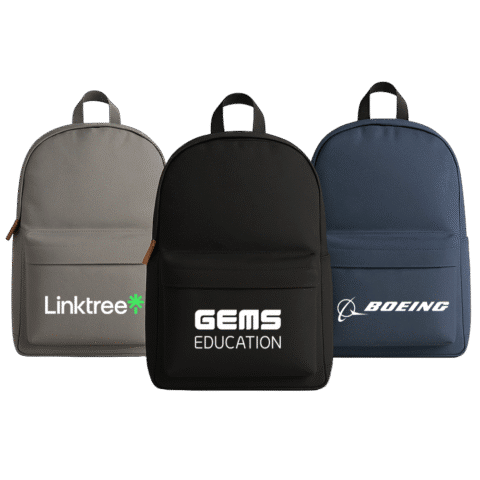 1. Main Custom Printed Axis Promotional Backpack Merchlist Print Your Logo on Promotioanl Office School Giveaway Backpack