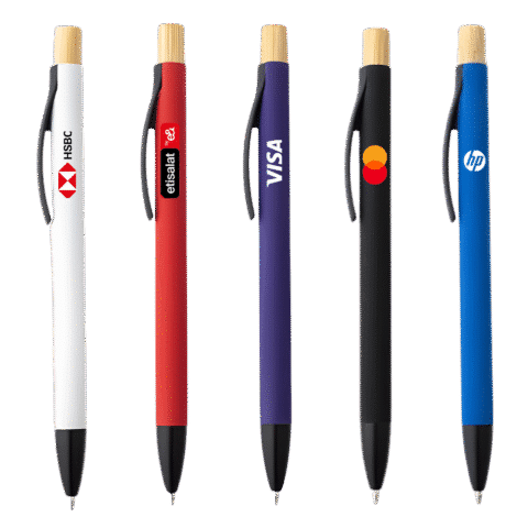 1. Main Custom Printed Bolt Ballpen Merchlist Print Your Name, Design or Logo on Custom Office Desk Pen