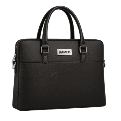 1. Main Custom Printed Corporate Luxe Laptop Bag Merchlist Print Your Logo on Custom Leather Laptop Bag