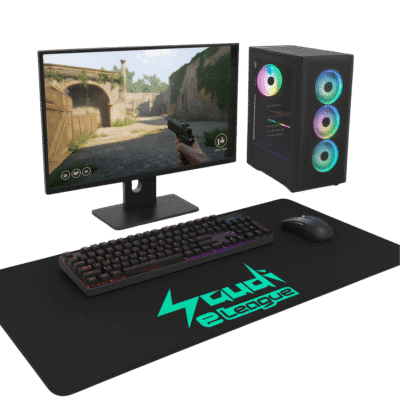 1. Main Custom Printed E-Sports Gaming Mousepad Merchlist Print Your Logo on Custom Gamer Mousepad