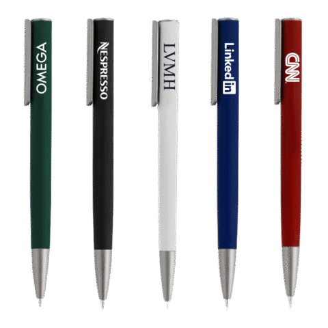 1. Main Custom Printed GRABA Metal Ball Pen Merchlist Print Your Logo on Custom Ball Pen