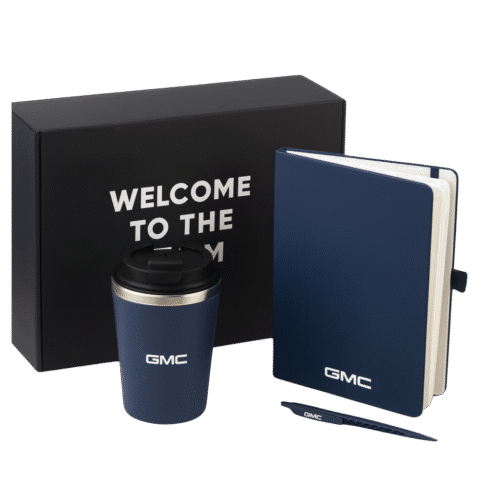 1. Main Custom Printed Launchpad Office Gift Set Merchlist Print Your Design or Logo on Custom New Joiner Welcome Gift Set