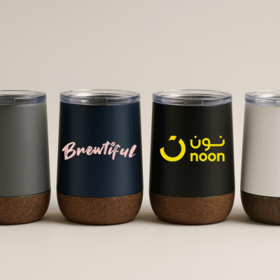 1. Main Custom Printed Nordic Cork Mug Merchlist Print Your Logo or Name or Design on Custom Cork Mug
