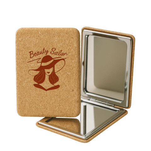 1. Main Custom Printed Rectangle Pocket Mirror Merchlist Print Your Logo on Custom Rectangle Pocket Mirror