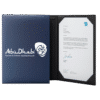 Custom Signature Document Folder - Print Your Logo - Merchlist